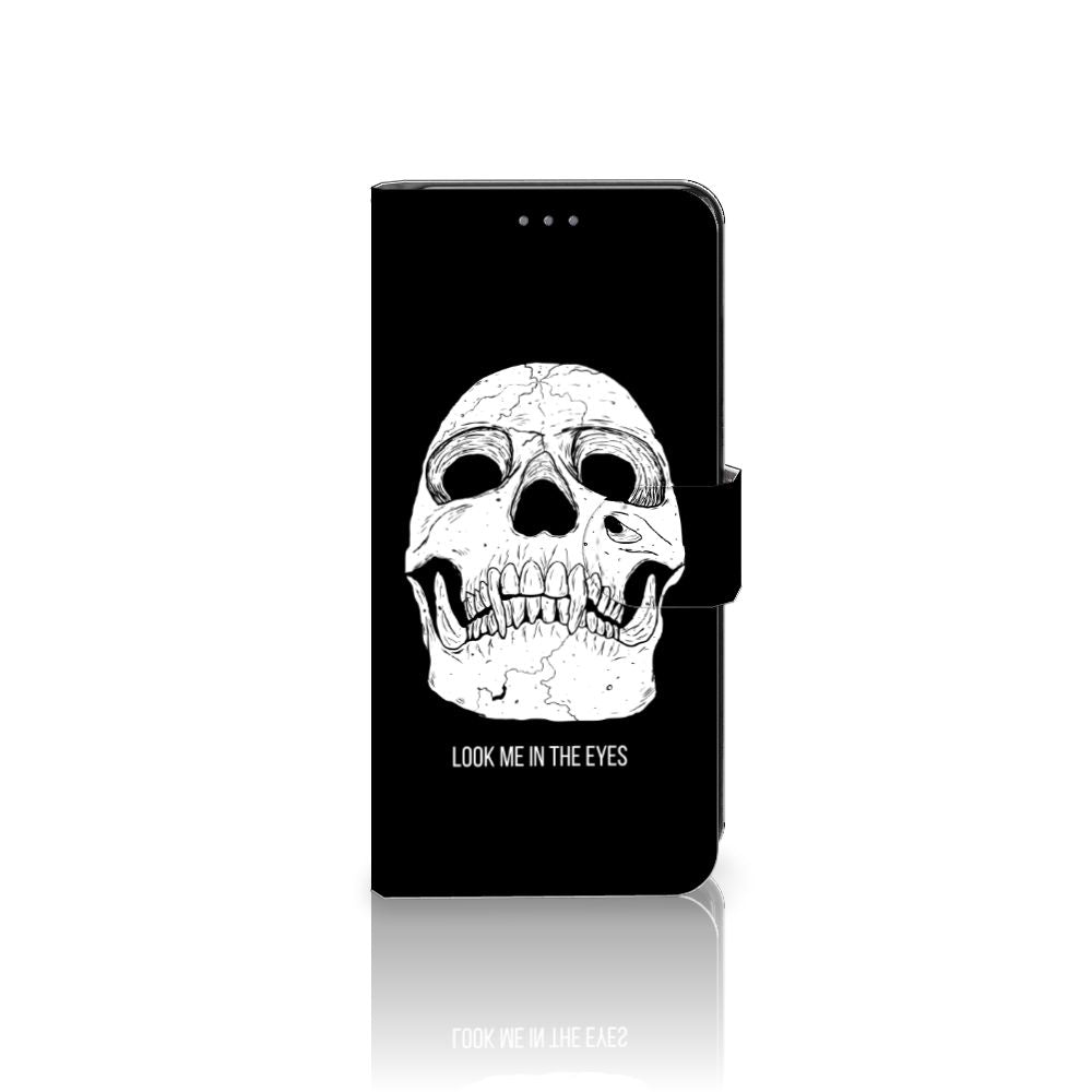 Telefoonhoesje met Naam Motorola Edge 30 Neo Skull Eyes