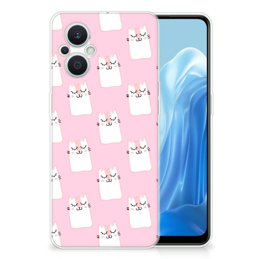 OPPO Reno8 Lite TPU Hoesje Sleeping Cats B2C Telecom