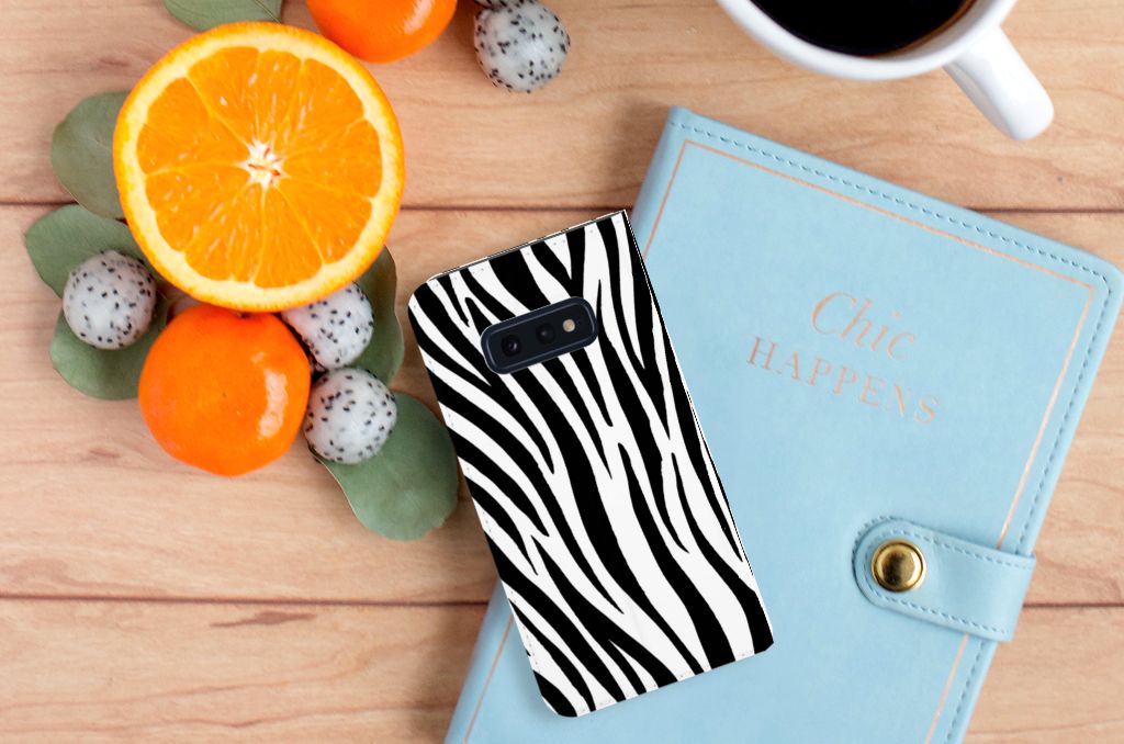 Samsung Galaxy S10e Hoesje maken Zebra