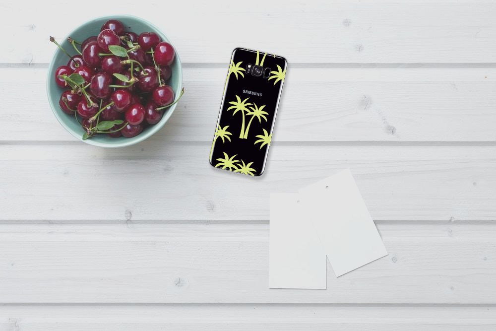Samsung Galaxy S8 Plus TPU Case Palmtrees