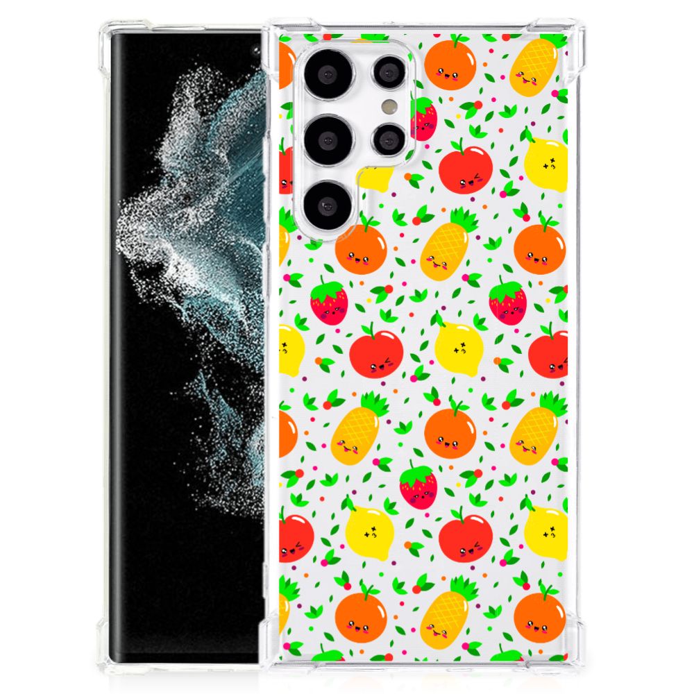 Samsung Galaxy S22 Ultra Beschermhoes Fruits B2C Telecom