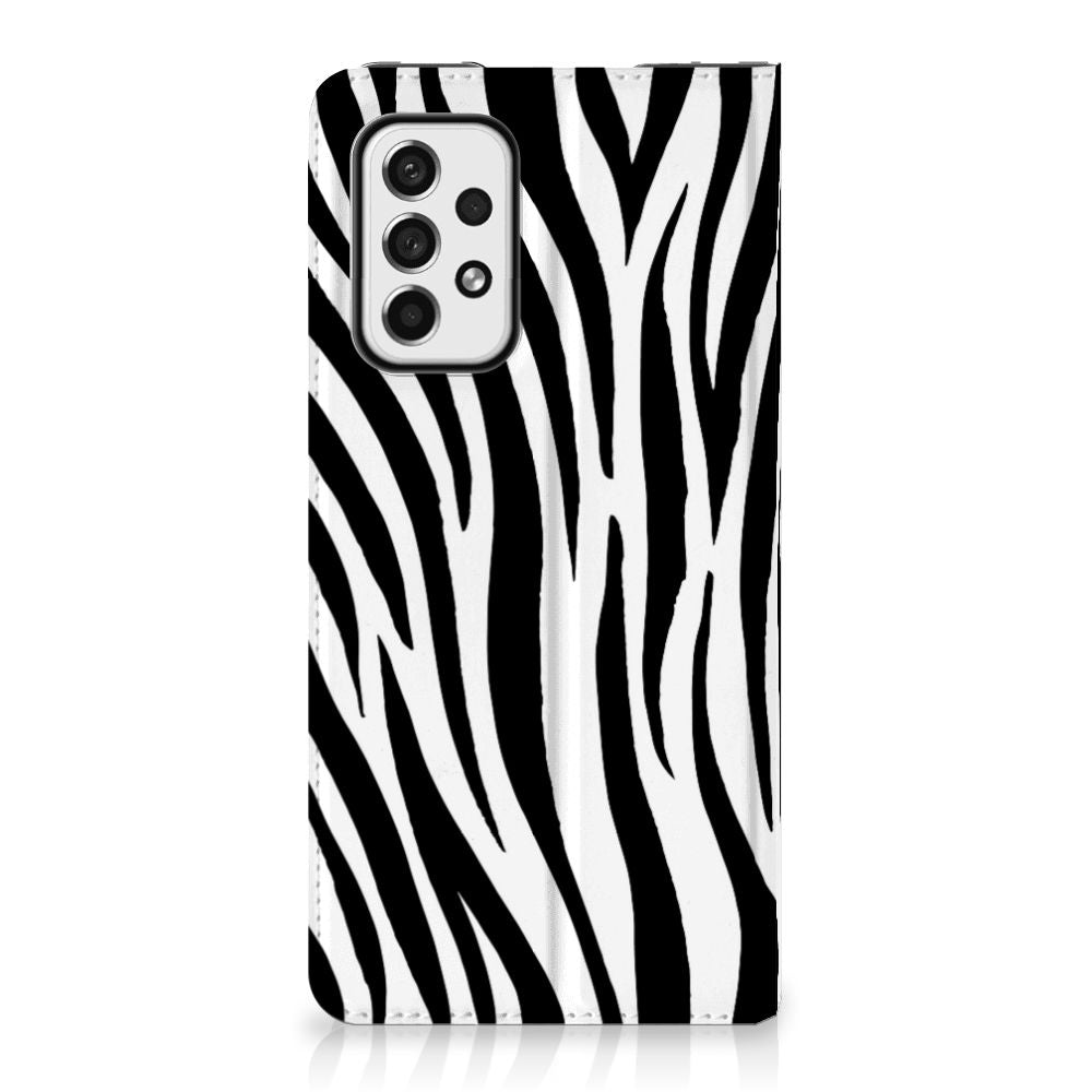 Samsung Galaxy A73 Hoesje maken Zebra - B2C Telecom