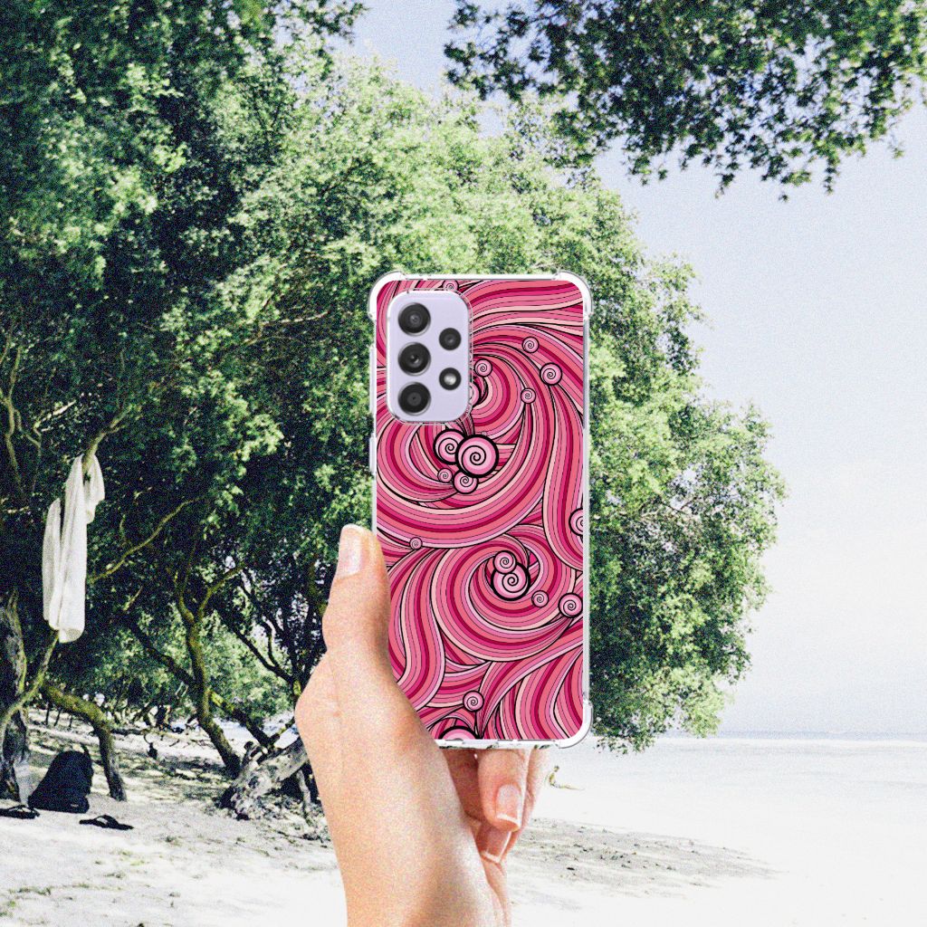 Samsung Galaxy A33 Back Cover Swirl Pink B2C Telecom