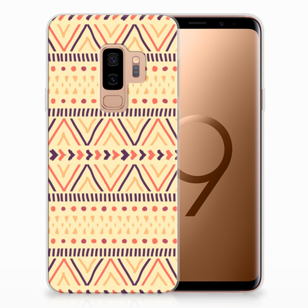 Samsung Galaxy S9 Plus TPU bumper Aztec Yellow