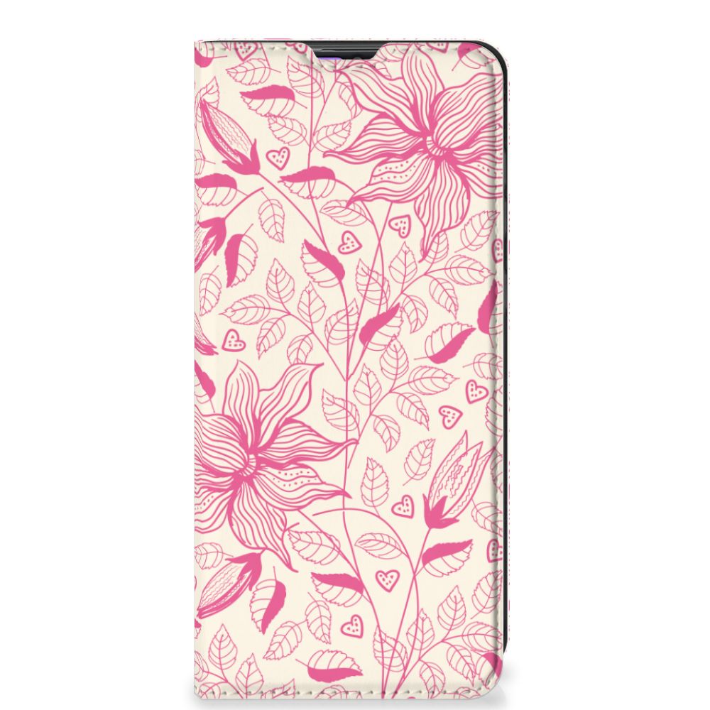 Samsung Galaxy A31 Smart Cover Pink Flowers - B2C Telecom