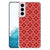 Samsung Galaxy S22 Plus Doorzichtige Silicone Hoesje Batik Rood