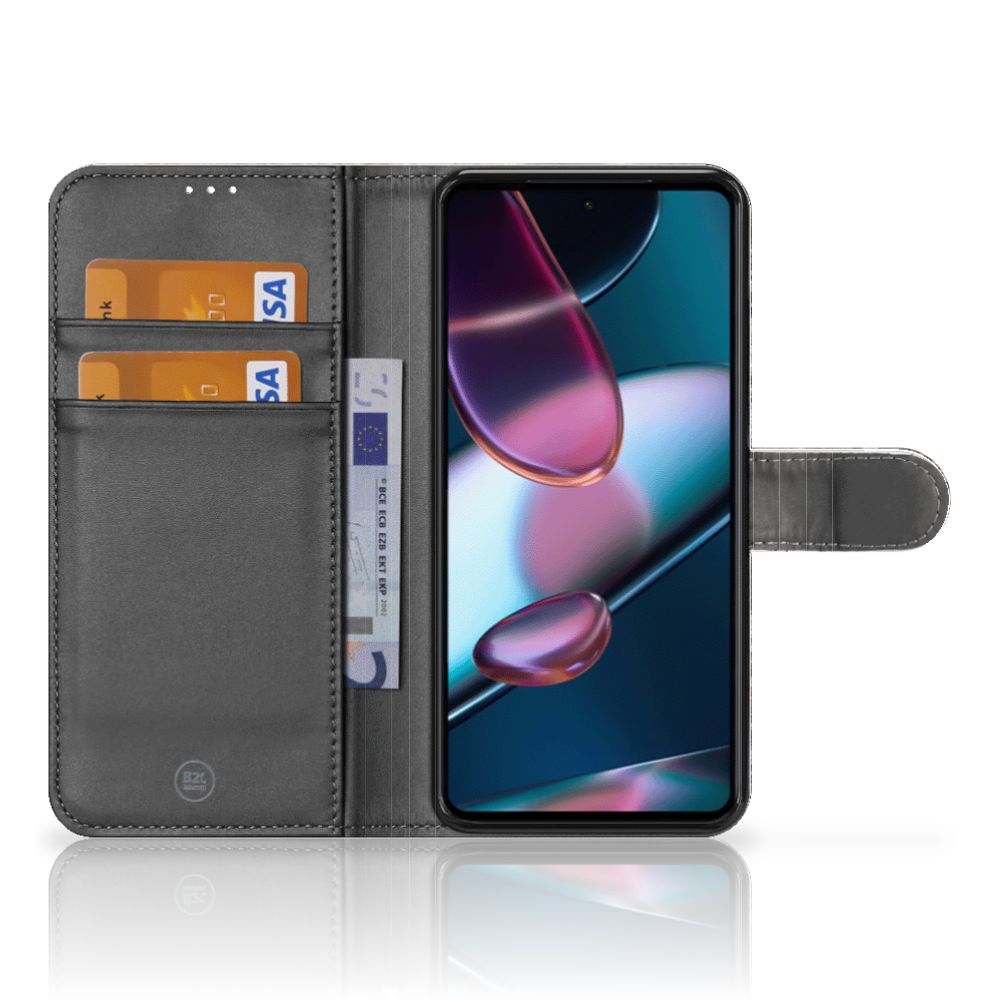 Motorola Edge 30 Pro Bookcase Steen