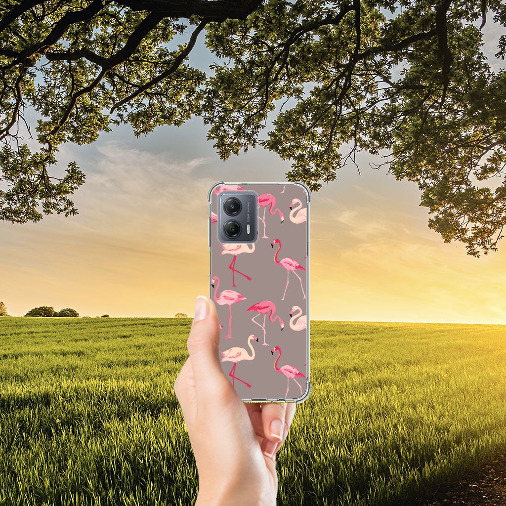 Motorola Moto G53 Case Anti-shock Flamingo B2C Telecom