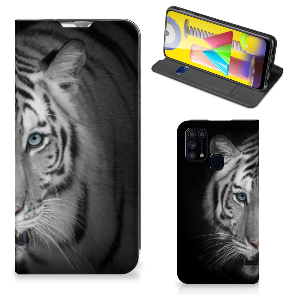 Samsung Galaxy M31 Hoesje maken Tijger - B2C Telecom