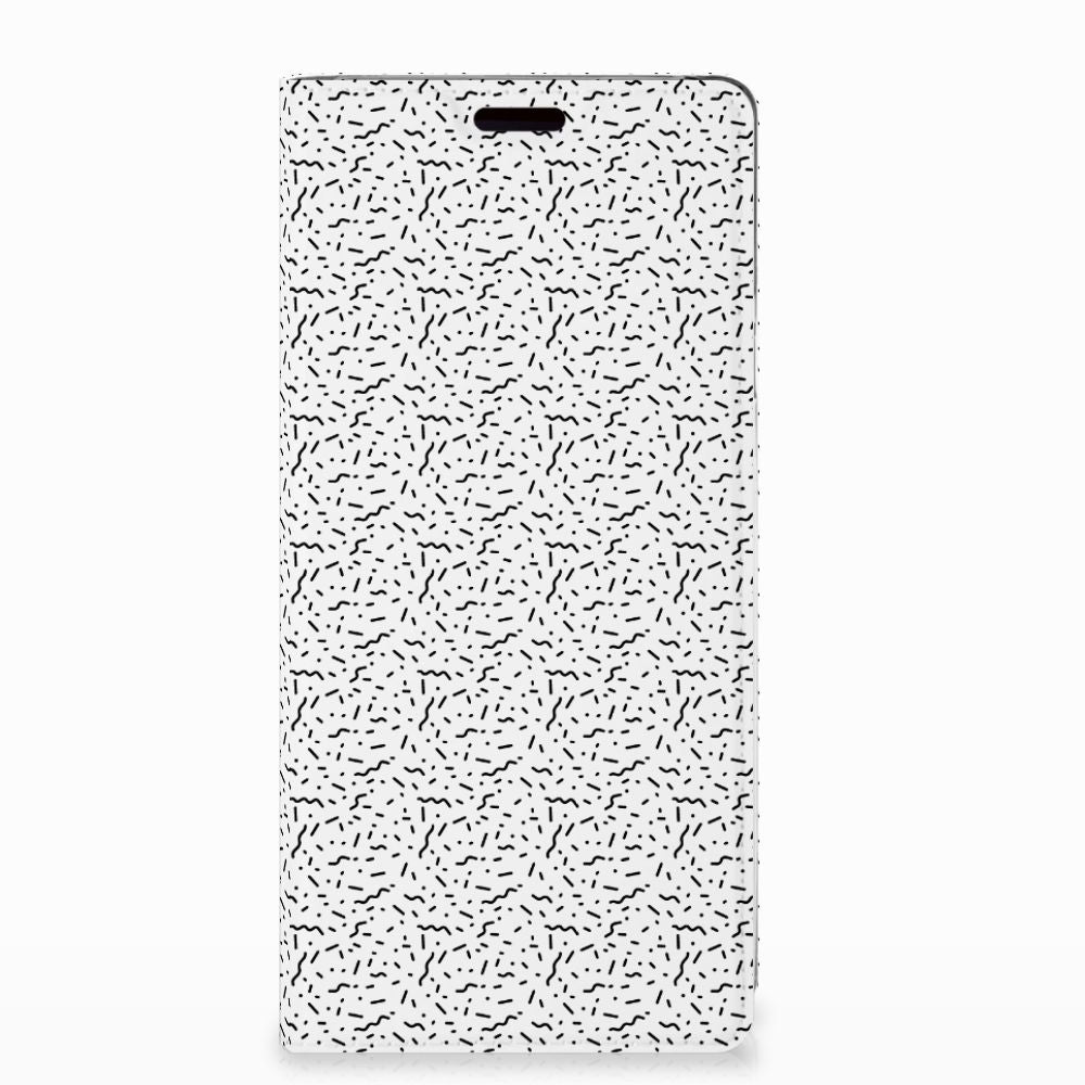 Samsung Galaxy Note 9 Hoesje met Magneet Stripes Dots