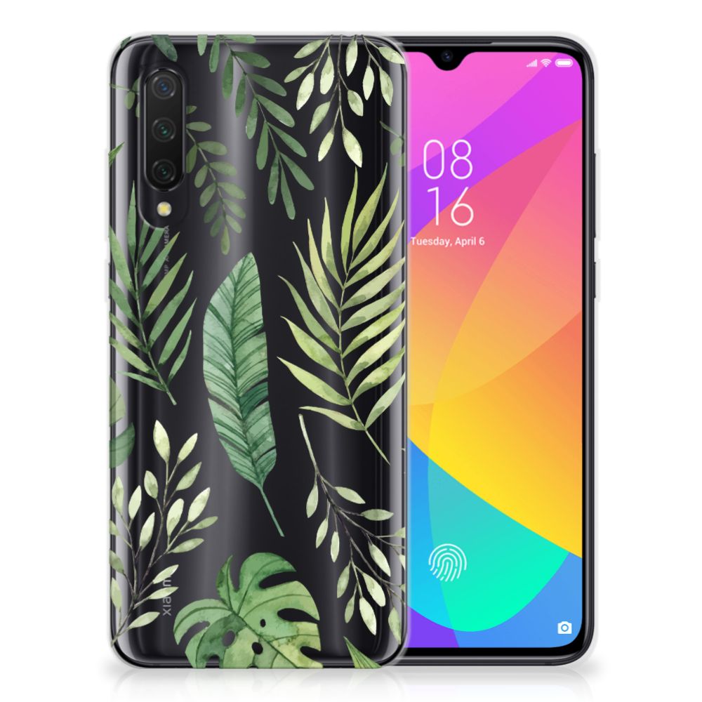 Xiaomi Mi 9 Lite TPU Case Leaves