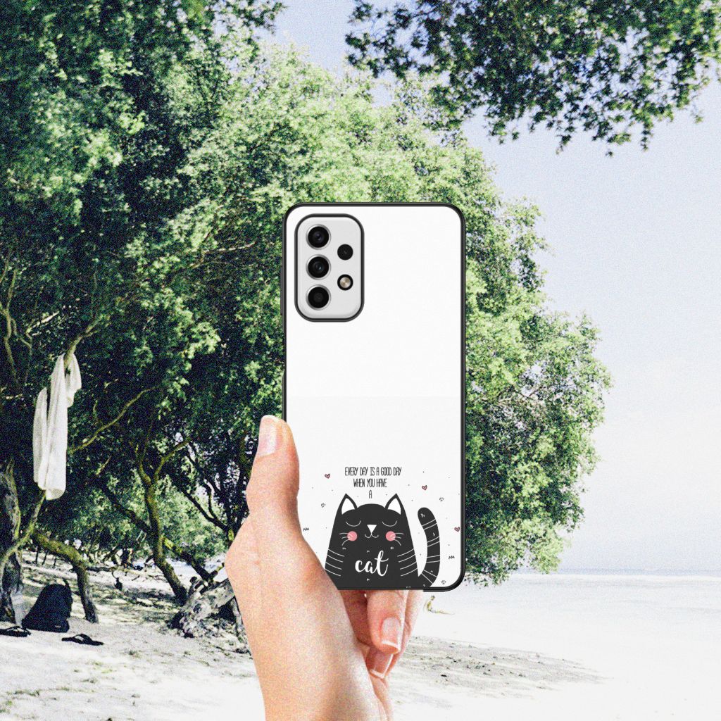 Samsung Galaxy A23 Hoesje Cat Good Day B2C Telecom