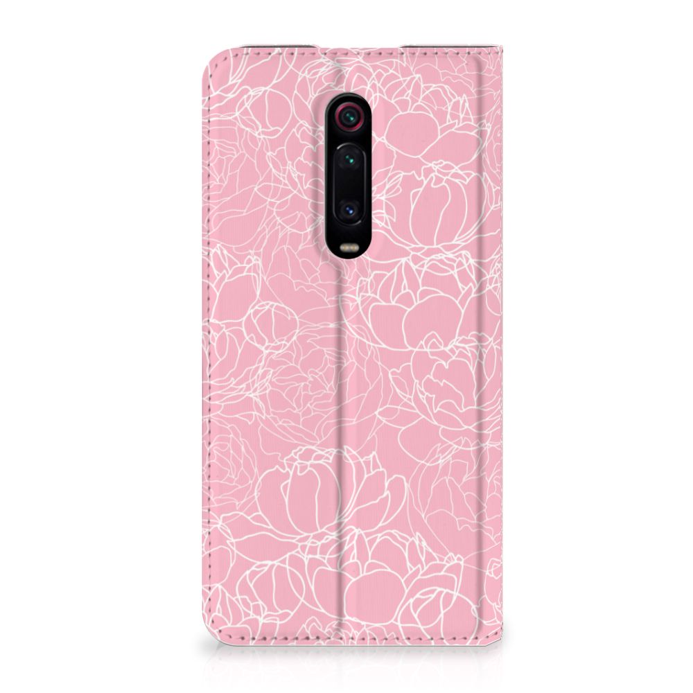 Xiaomi Redmi K20 Pro Smart Cover White Flowers - B2C Telecom