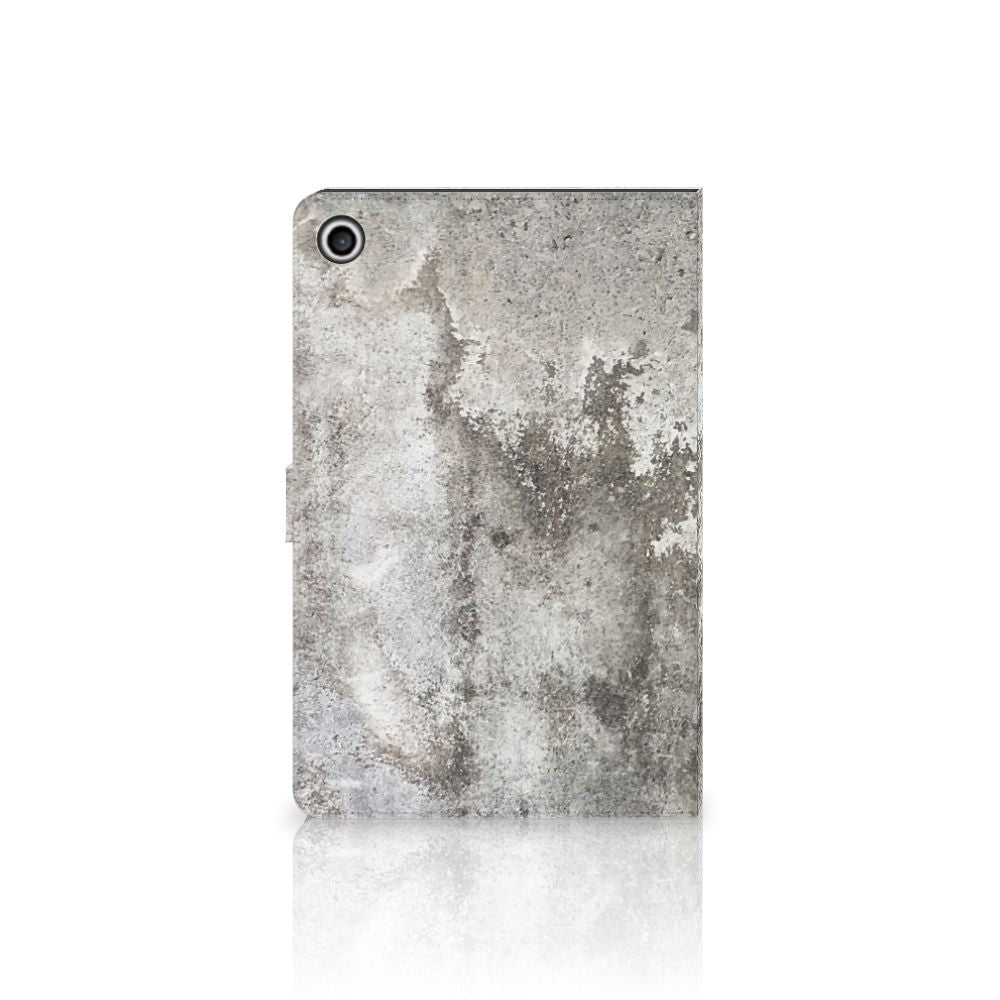 Lenovo Tab M10 Plus 3rd Gen 10.6 inch Leuk Tablet hoesje  Beton Print