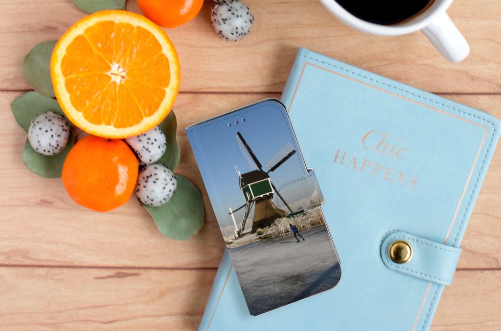 Samsung Galaxy S10e Flip Cover Schaatsers