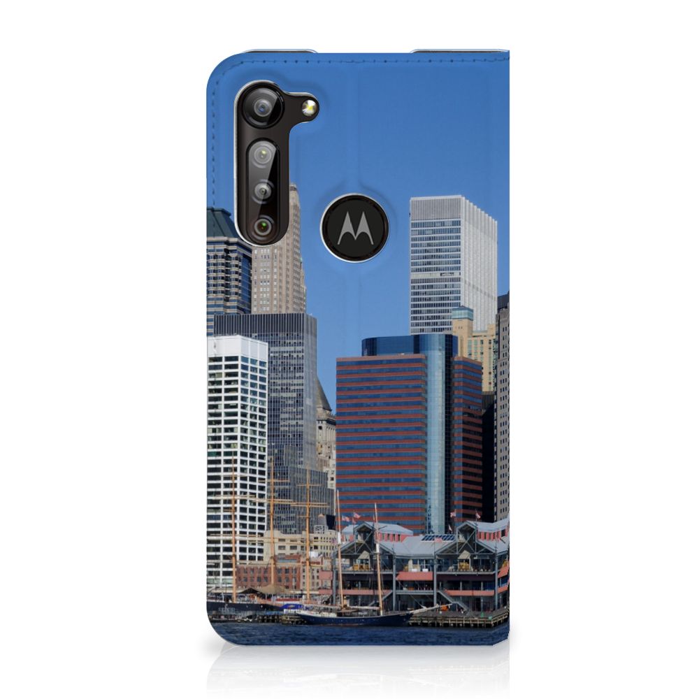 Motorola Moto G8 Power Book Cover Vrijheidsbeeld - B2C Telecom