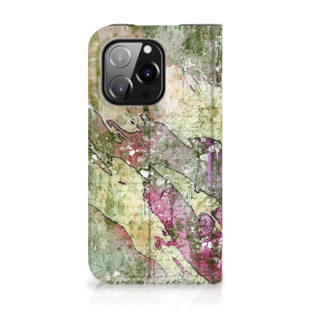 Bookcase iPhone 14 Pro Letter Painting