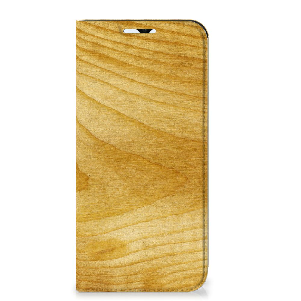 Samsung Galaxy A23 Book Wallet Case Licht Hout - B2C Telecom