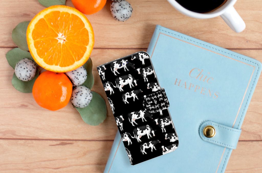 Samsung Galaxy S10e Telefoonhoesje met Pasjes Koetjes