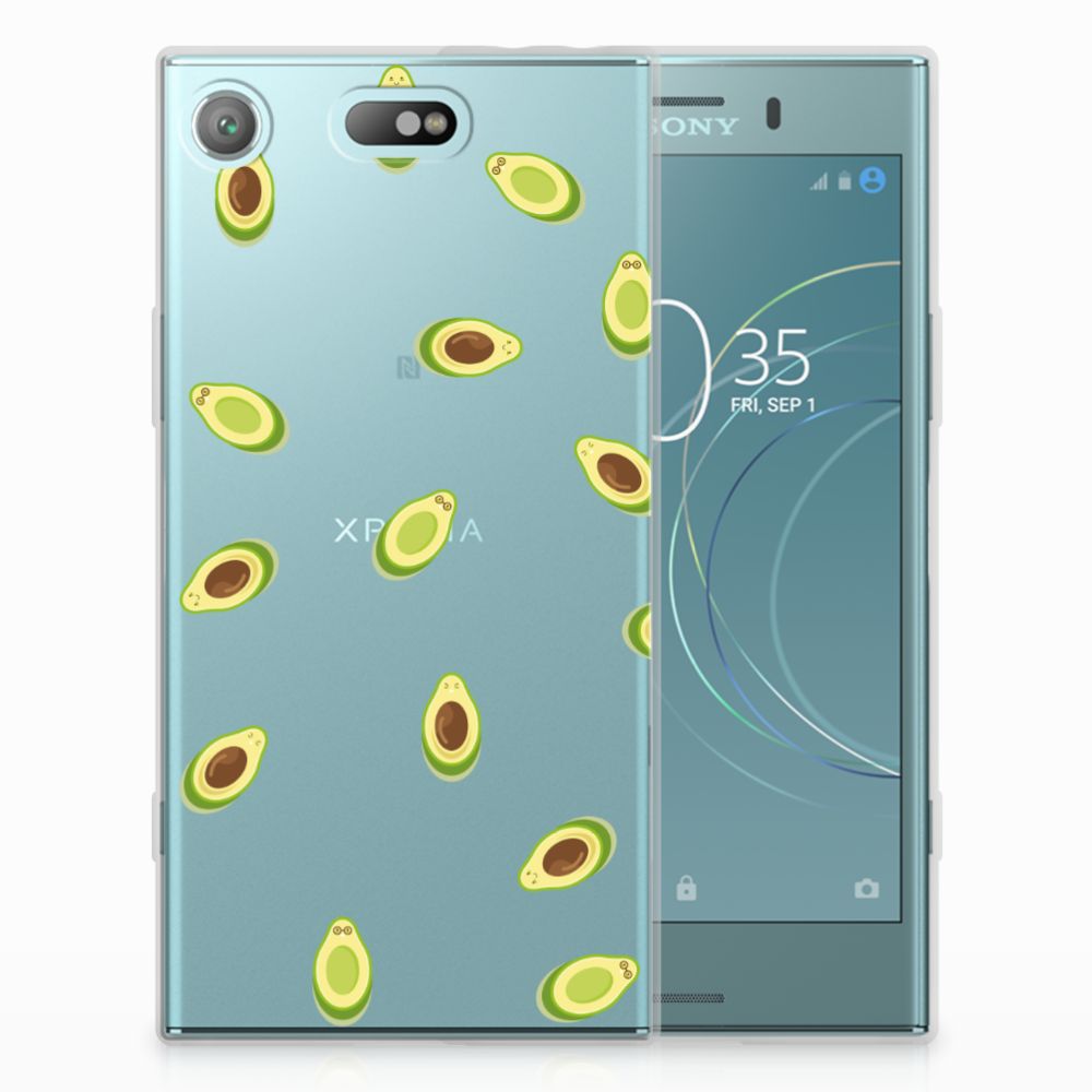 Sony Xperia XZ1 Compact Siliconen Case Avocado