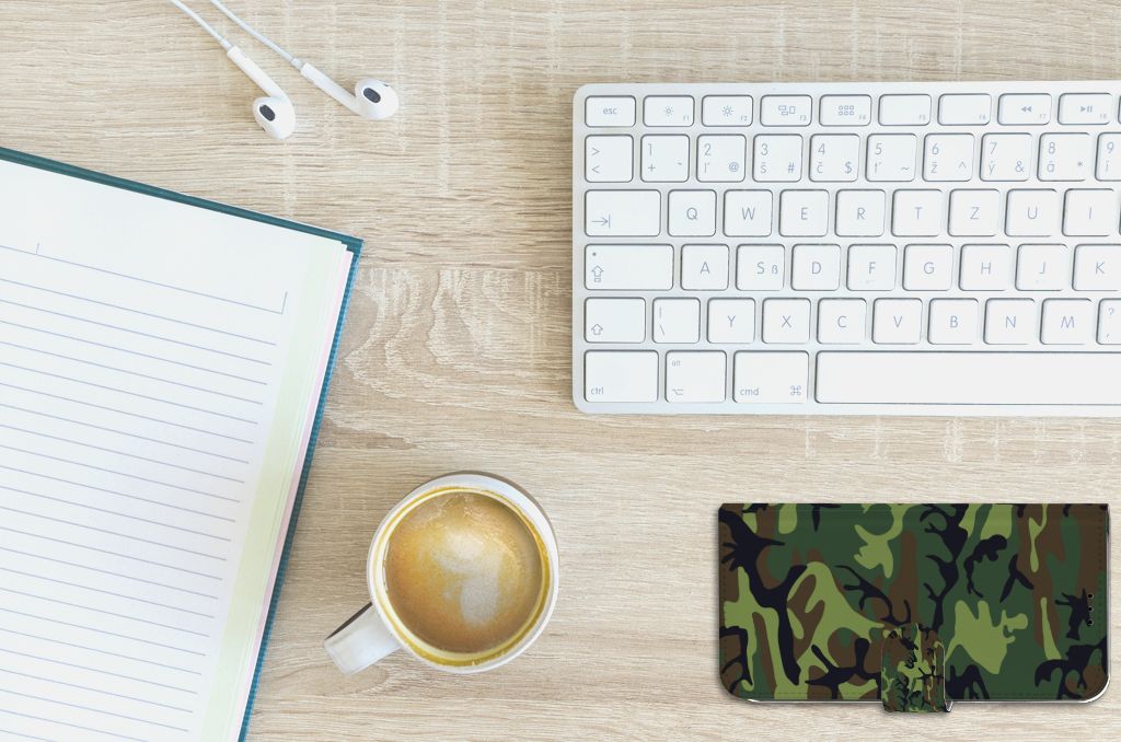 Apple iPhone Xs Max Telefoon Hoesje Army Dark
