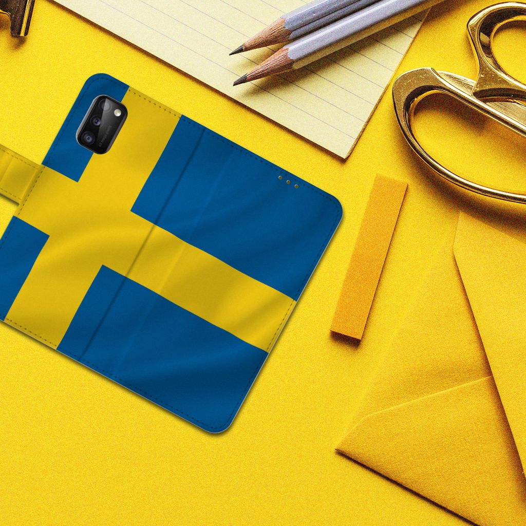 Samsung Galaxy A41 Bookstyle Case Zweden