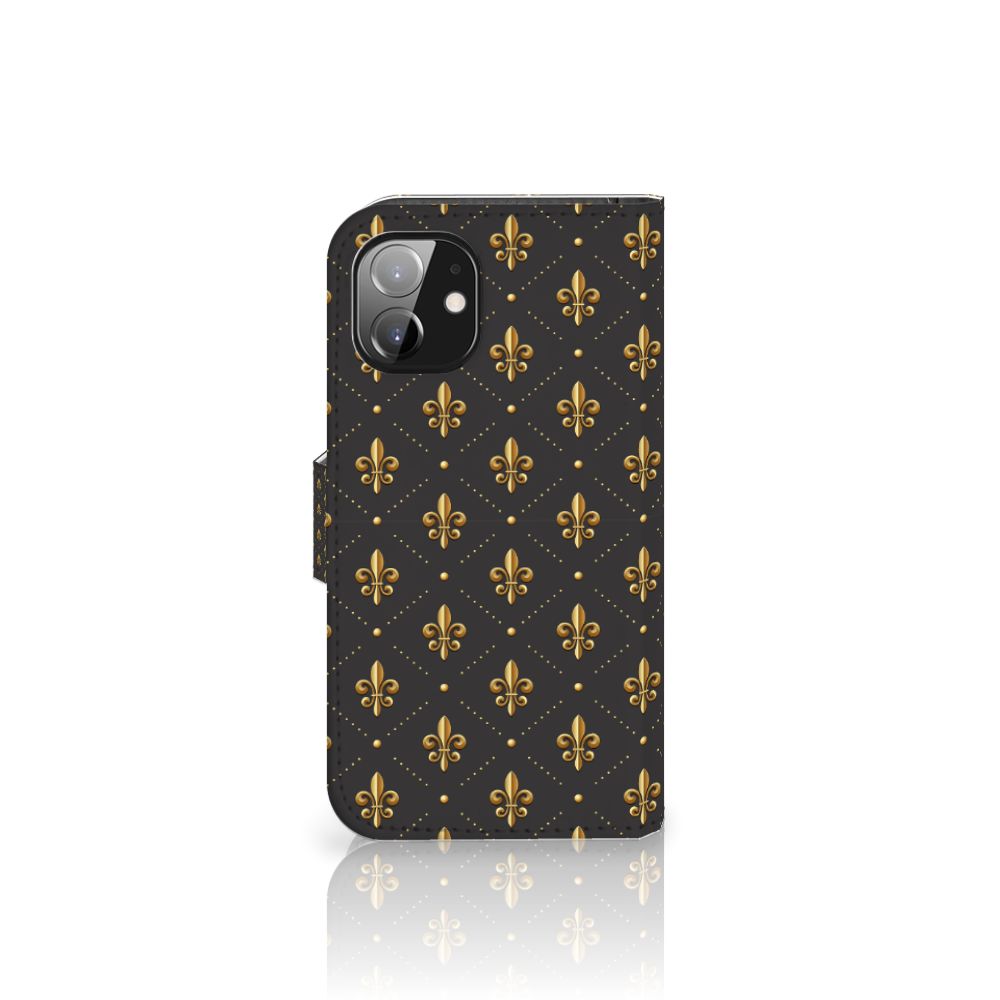 Apple iPhone 12 Mini Telefoon Hoesje Franse Lelie