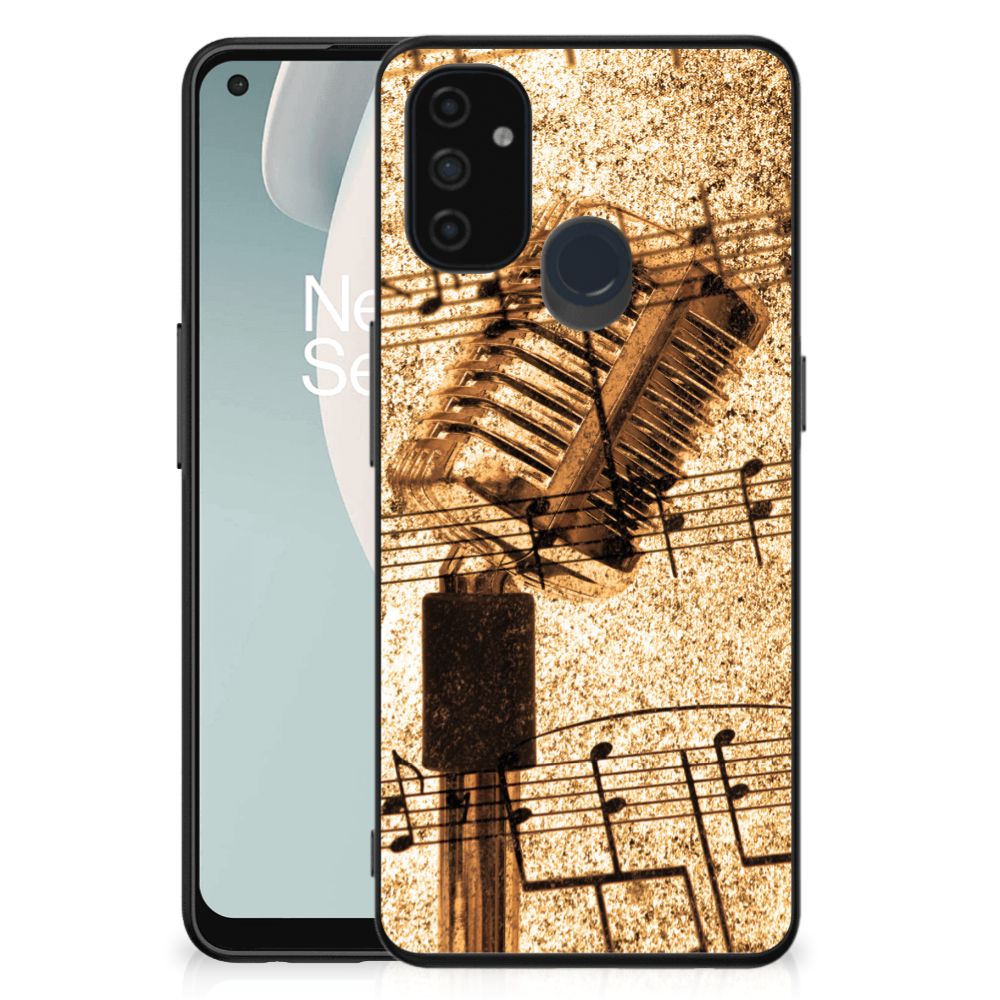 OnePlus Nord N100 Silicone Back Case Bladmuziek