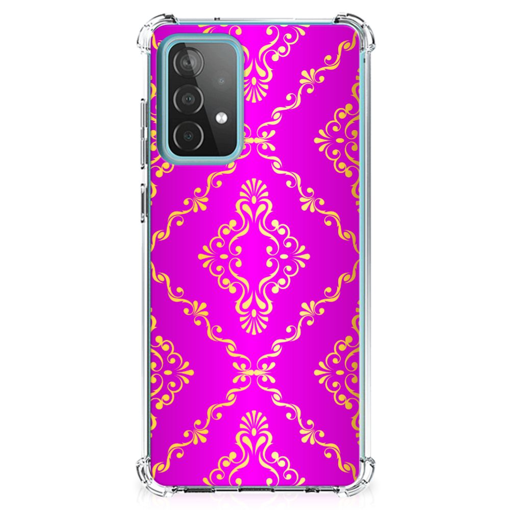 Anti Shock Case Samsung Galaxy A52 4G/5G Barok Roze