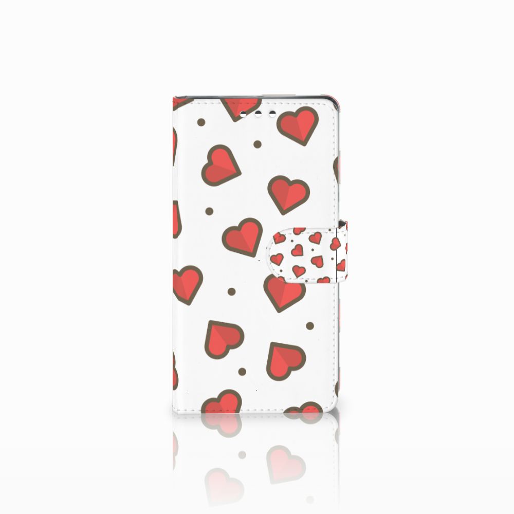 Sony Xperia XZ1 Telefoon Hoesje Hearts