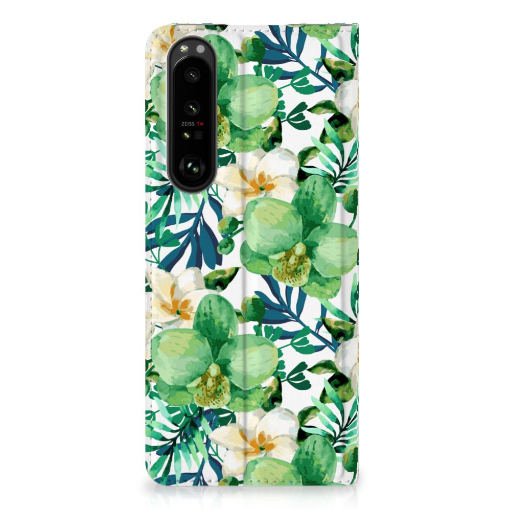 Sony Xperia 1 III Smart Cover Orchidee Groen - B2C Telecom
