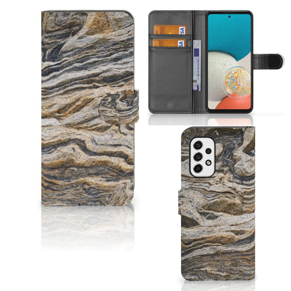 Samsung Galaxy A53 Bookcase Steen