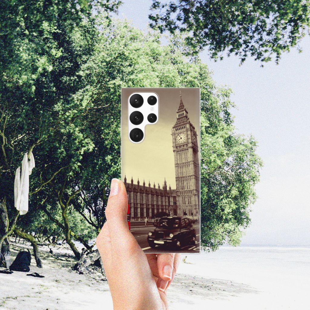 Samsung Galaxy S22 Ultra Siliconen Back Cover Londen B2C Telecom