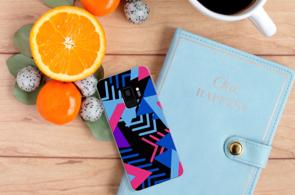 Samsung Galaxy S9 TPU Hoesje Funky Triangle
