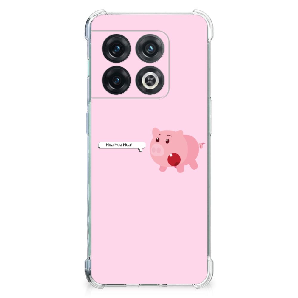 OnePlus 10 Pro Stevig Bumper Hoesje Pig Mud B2C Telecom