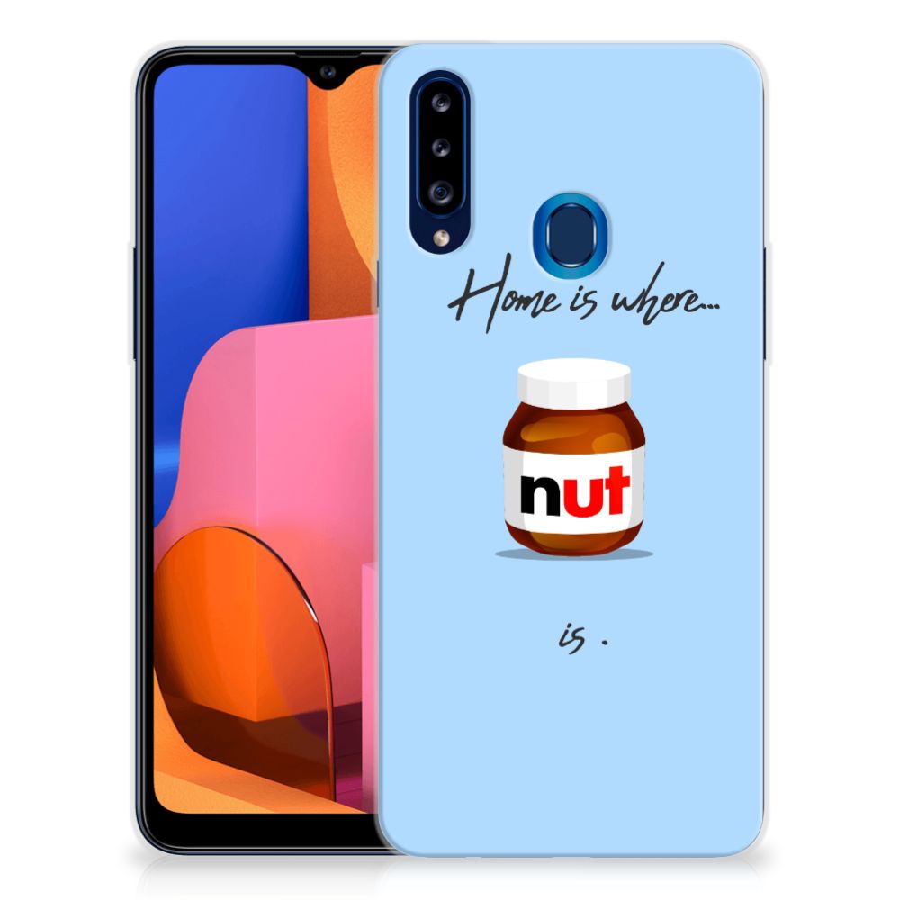 Samsung Galaxy A20s Siliconen Case Nut Home B2C Telecom