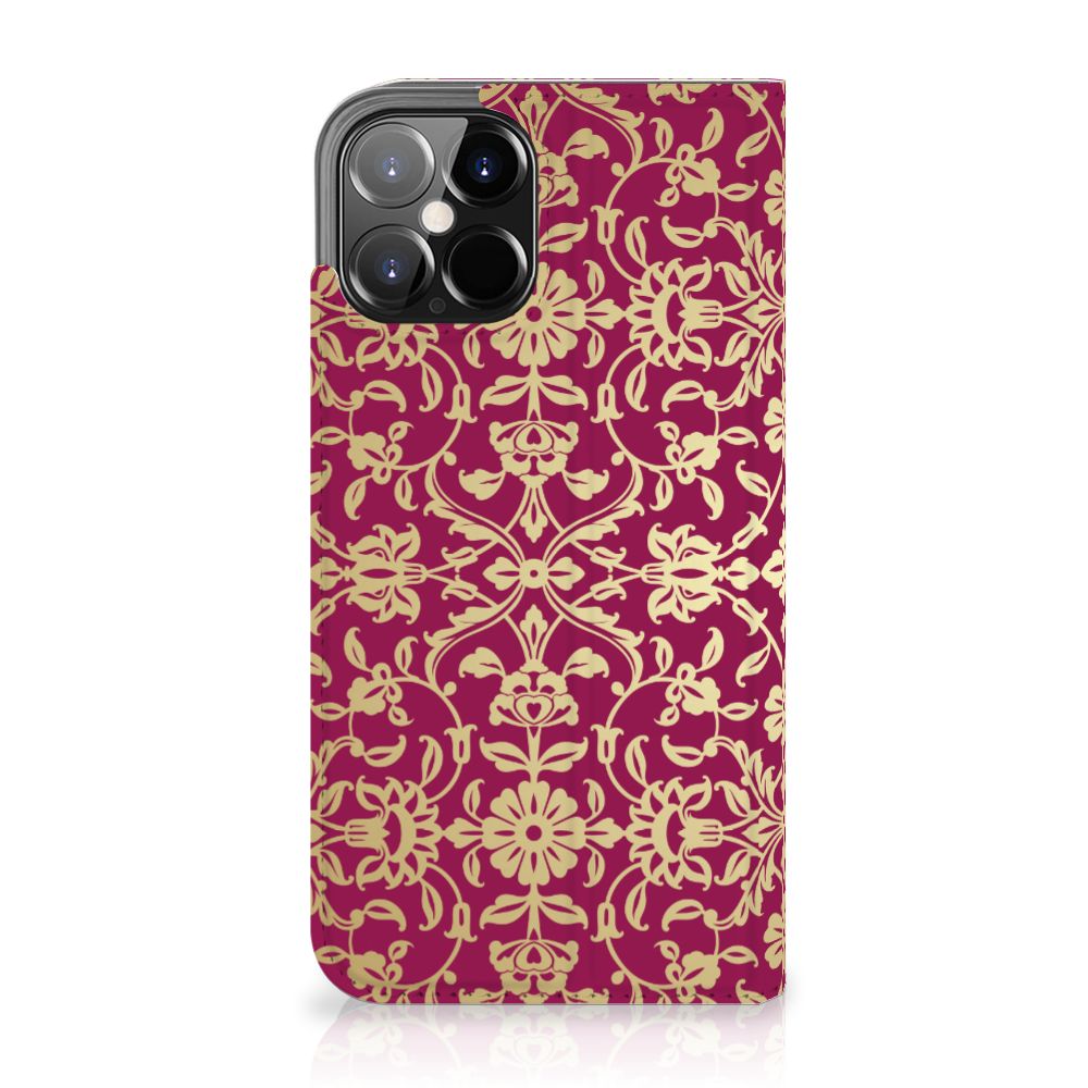 Telefoon Hoesje iPhone 12 Pro Max Barok Pink - B2C Telecom