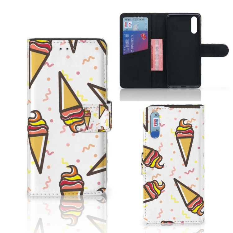 Huawei P20 Book Cover Icecream