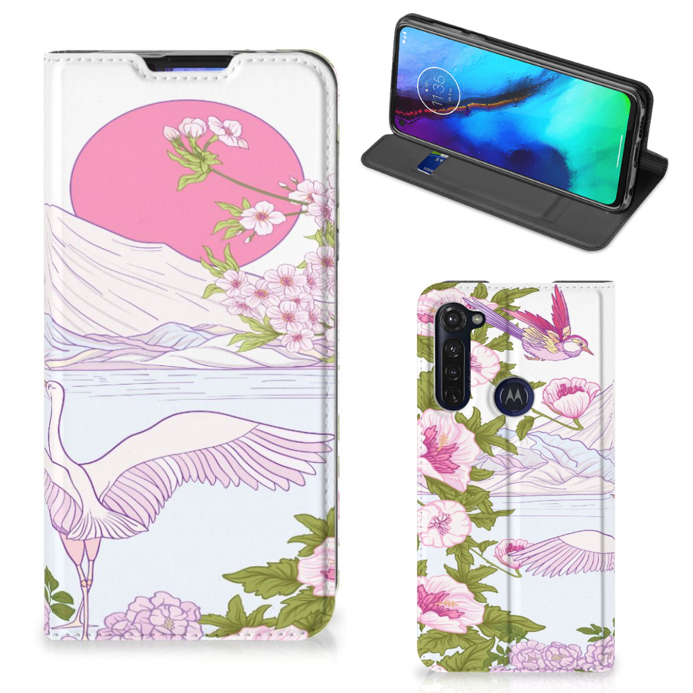 Motorola Moto G Pro Hoesje maken Bird Standing - B2C Telecom