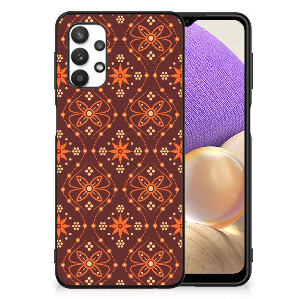 Samsung Galaxy A32 5G Back Case Batik Brown B2C Telecom