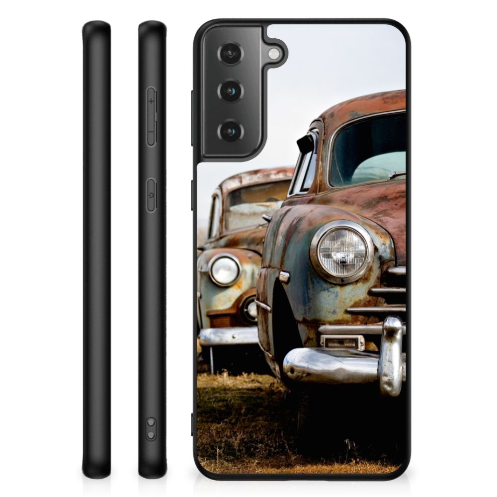 Samsung Galaxy S21 Plus Silicone Back Case Vintage Auto B2C Telecom