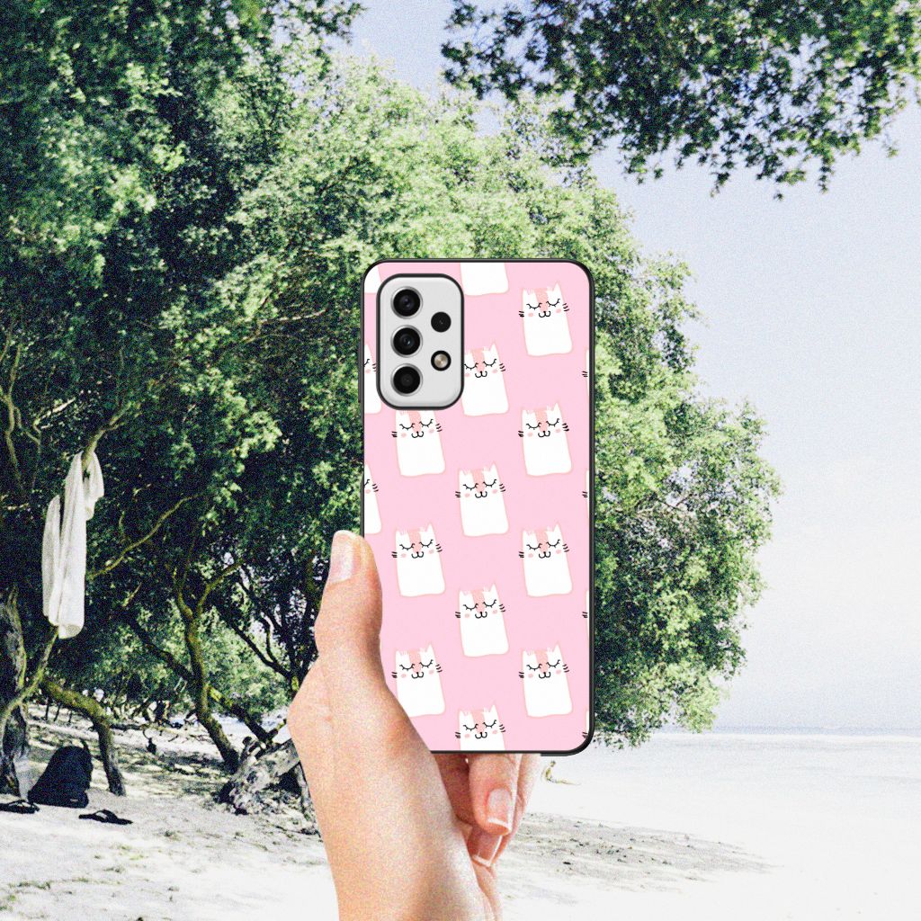 Samsung Galaxy A23 Dierenprint Telefoonhoesje Sleeping Cats B2C Telecom