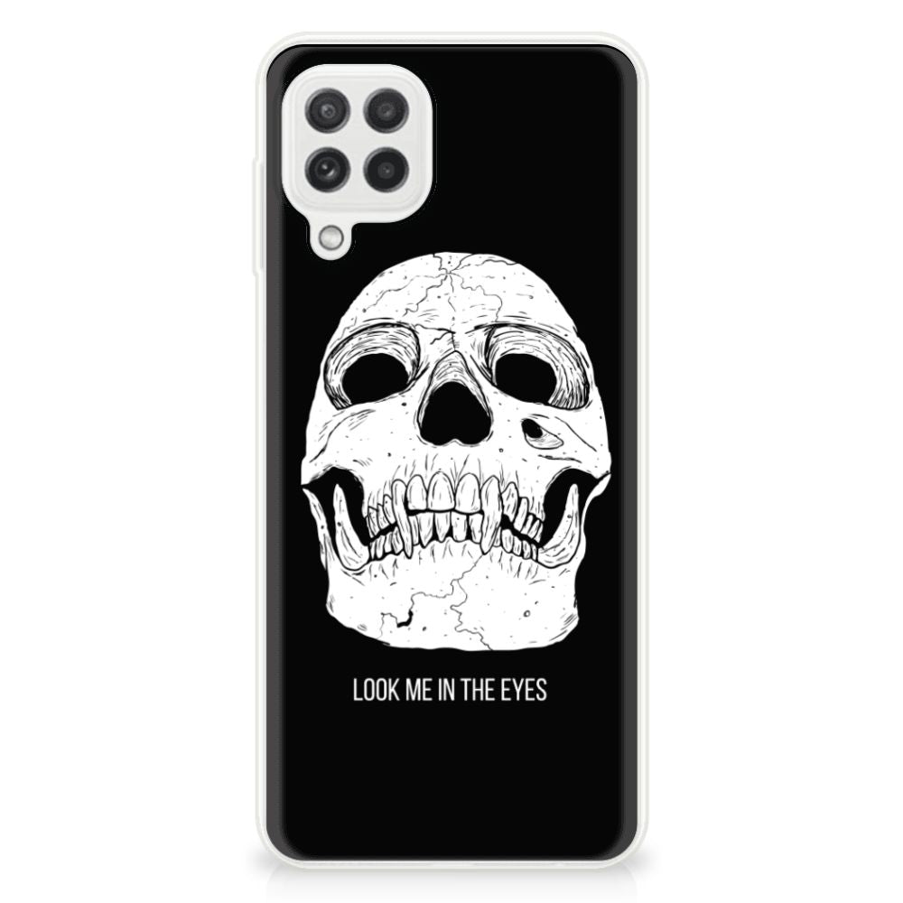 Silicone Back Case Samsung Galaxy A22 4G | M22 Skull Eyes