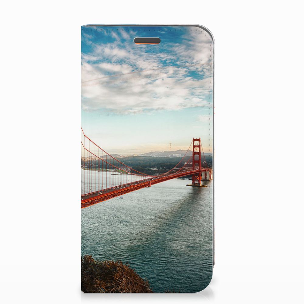 Motorola Moto E5 Play Book Cover Golden Gate Bridge