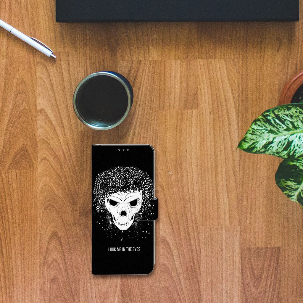 Telefoonhoesje met Naam Samsung Galaxy S20 FE Skull Hair