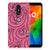 LG Q7 Hoesje maken Swirl Pink