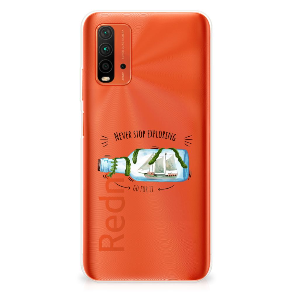 Xiaomi Poco M3 Telefoonhoesje met Naam Boho Bottle B2C Telecom