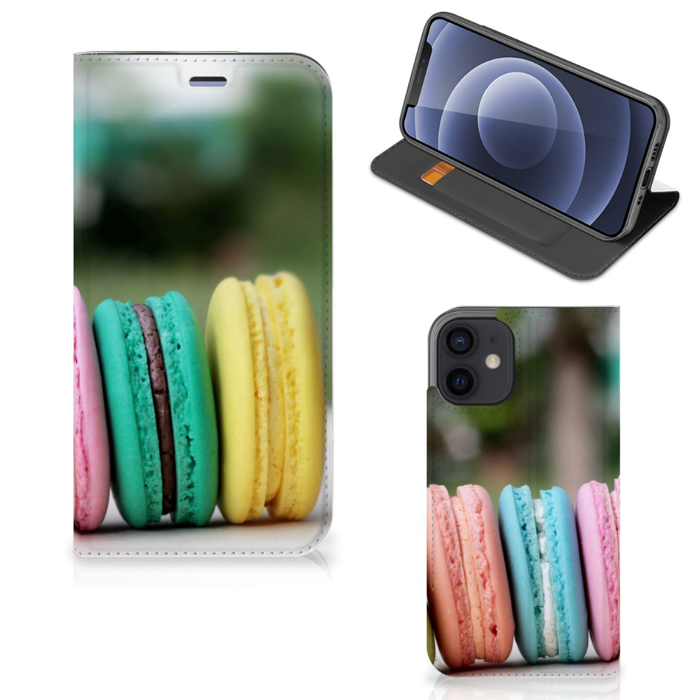 iPhone 12 Mini Flip Style Cover Macarons - B2C Telecom