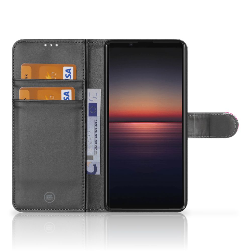 Sony Xperia 1 II Hoesje met naam Woke Up - Origineel Cadeau Zelf Maken