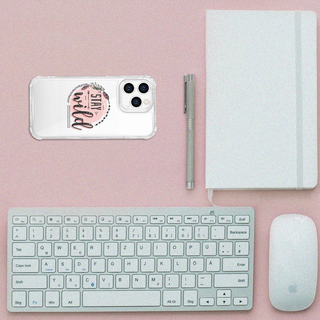 iPhone 14 Pro Stevig Bumper Hoesje Boho Stay Wild B2C Telecom